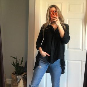 Black Free People shirt